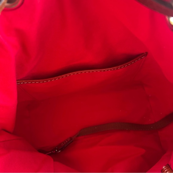 Dooney & Bourke Purple Leather Bucket Bag.NWOT! - Picture 12 of 12